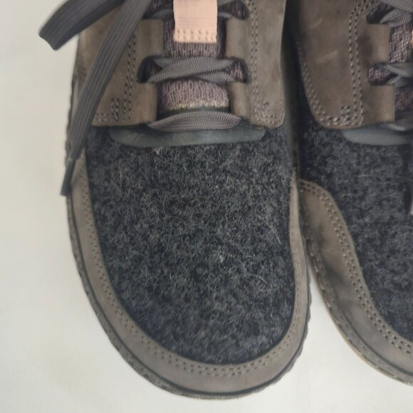 Clarks Nature Women's Dark Gray Combi Lace-Up Trainers Sneakers Size US 9M - Picture 9 of 15